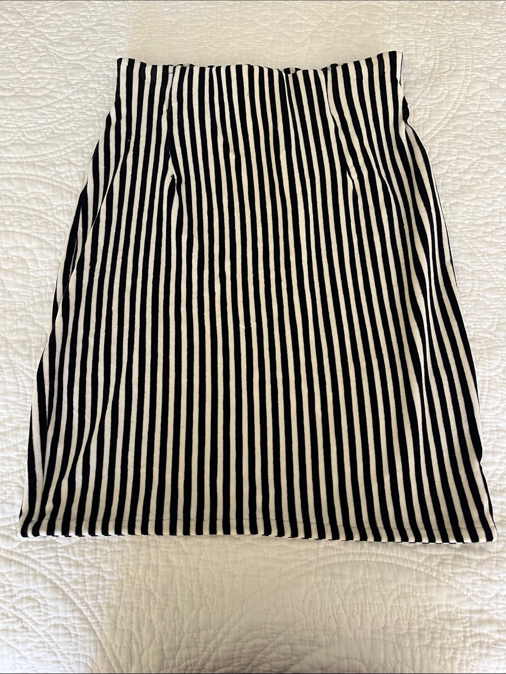 Vintage striped pencil skirt